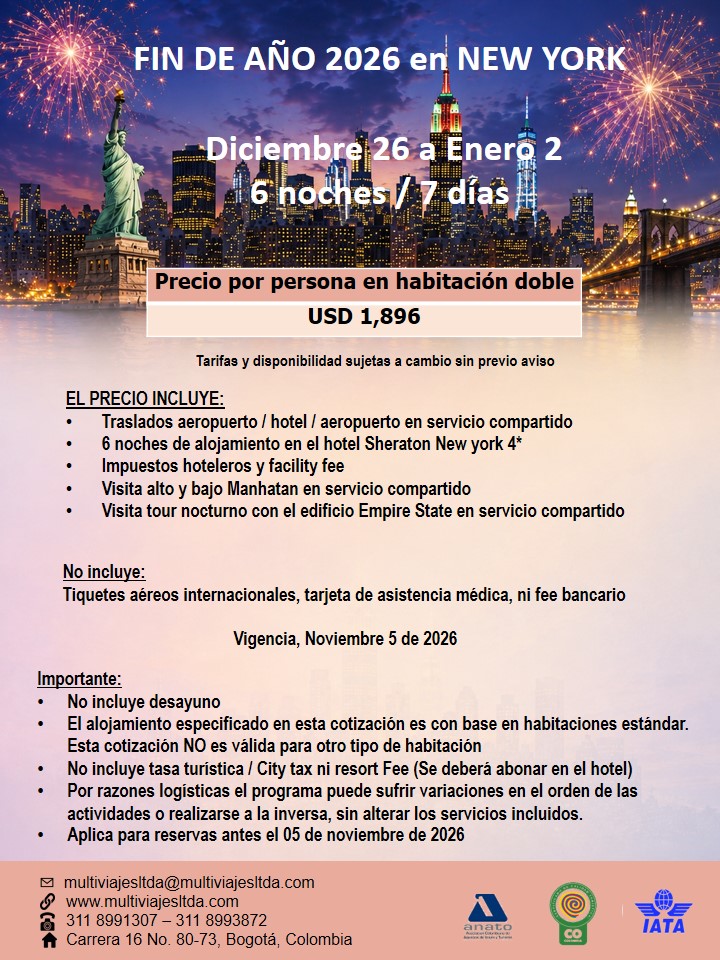 New York fin año 2026